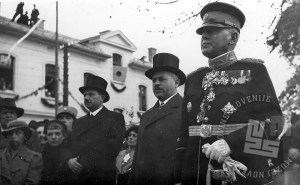 Odkritje spomenika Aleksandru